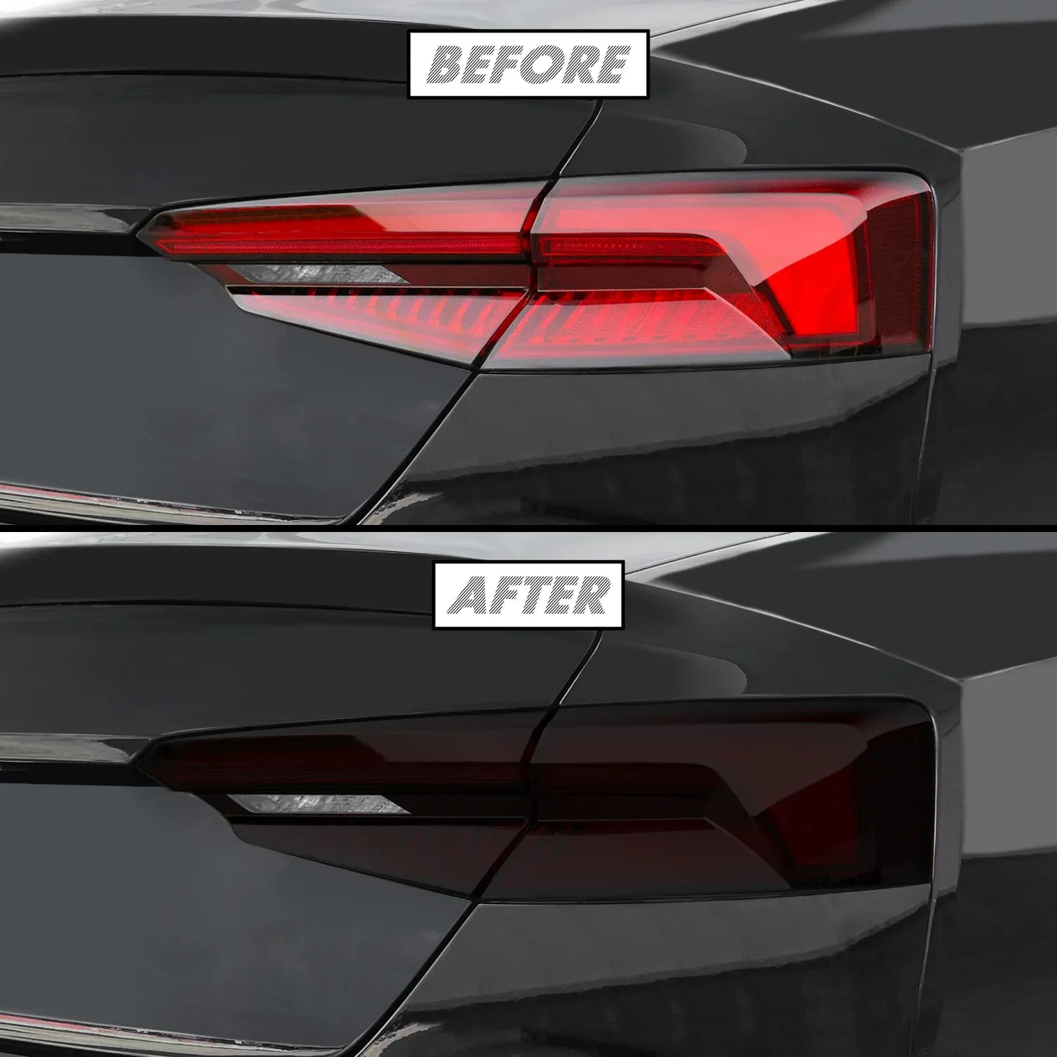 2018-2019 Audi A5 / S5 | Tail Light Cutout PreCut Tint Overlays