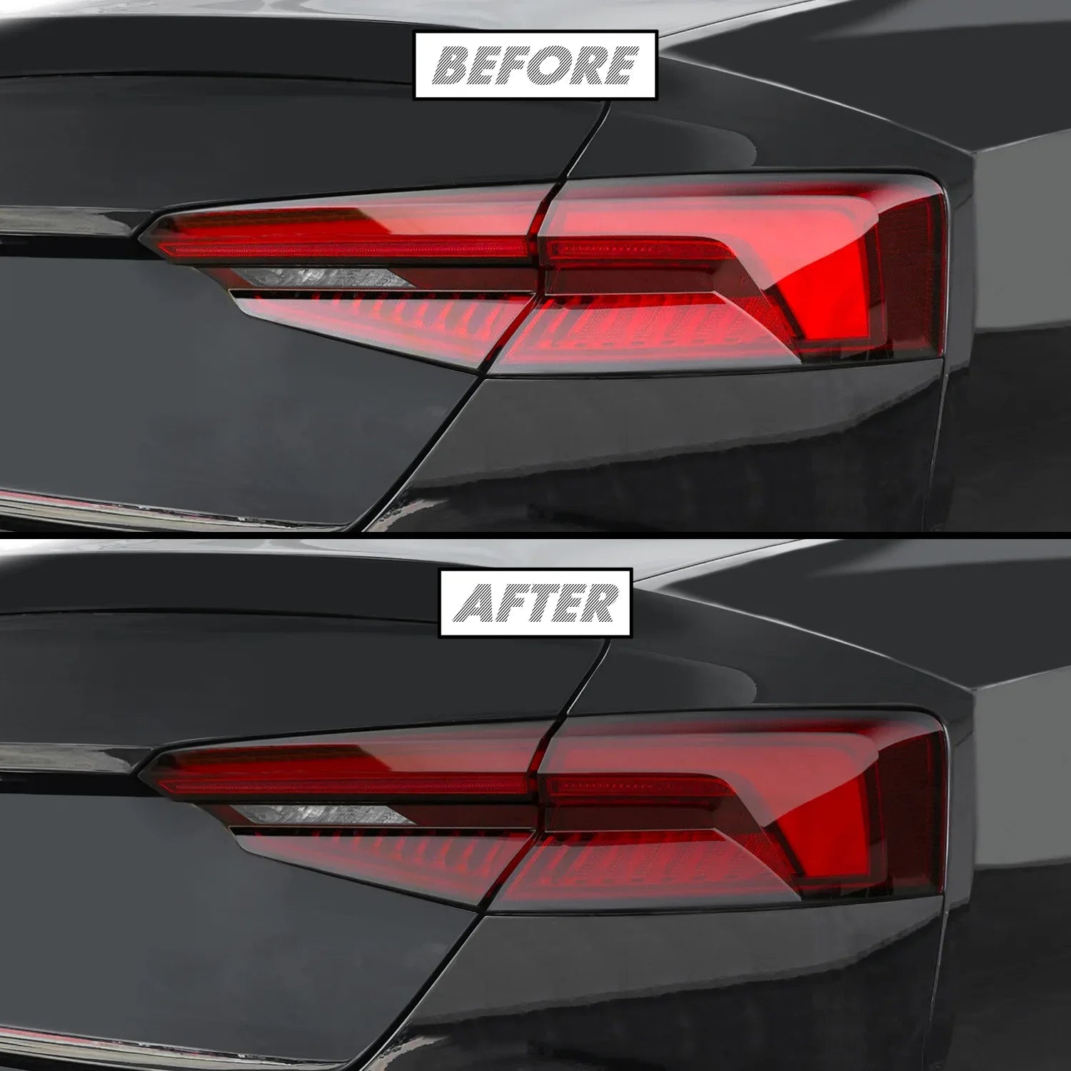 2018-2019 Audi A5 / S5 | Tail Light Cutout PreCut Tint Overlays