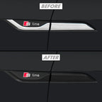 2018-2023 Audi A5 / S5 | Fender Trim Chrome Delete PreCut Vinyl Wrap