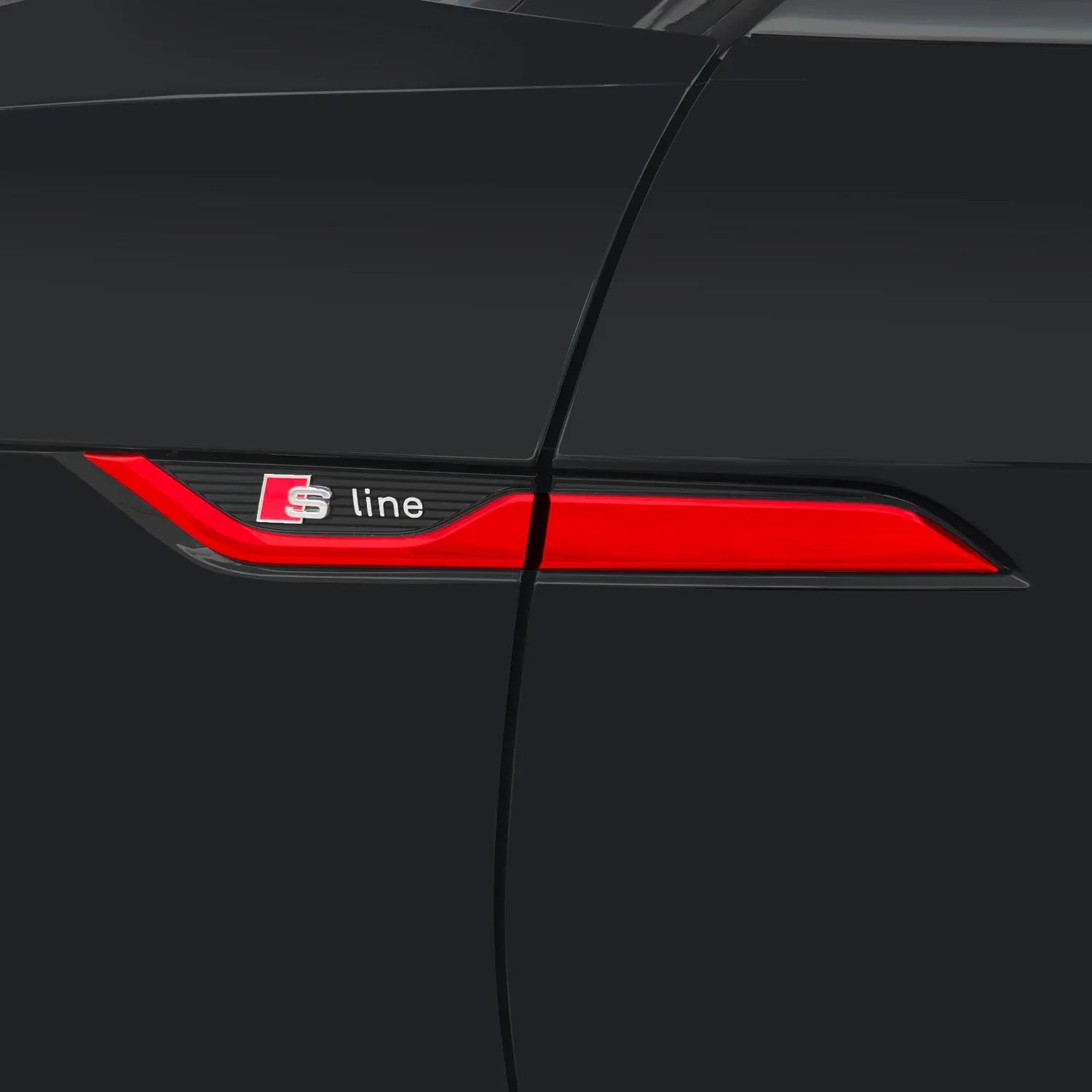 2018-2023 Audi A5 / S5 | Fender Trim Chrome Delete PreCut Vinyl Wrap