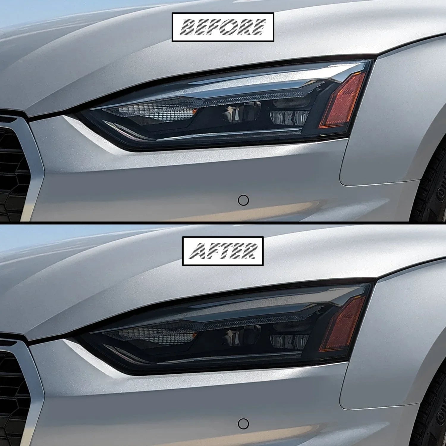 2020-2024 Audi A5 / S5 / RS5 | Headlight PreCut Tint Overlays