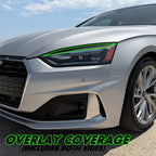2020-2024 Audi A5 / S5 / RS5 | Headlight Eyelid PreCut Vinyl Overlays
