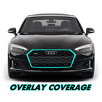 2020-2024 Audi A5 / S5 | Front Grill Trim Chrome Delete PreCut Vinyl Wrap