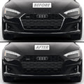2020-2024 Audi A5 / S5 | Front Grill Trim Chrome Delete PreCut Vinyl Wrap