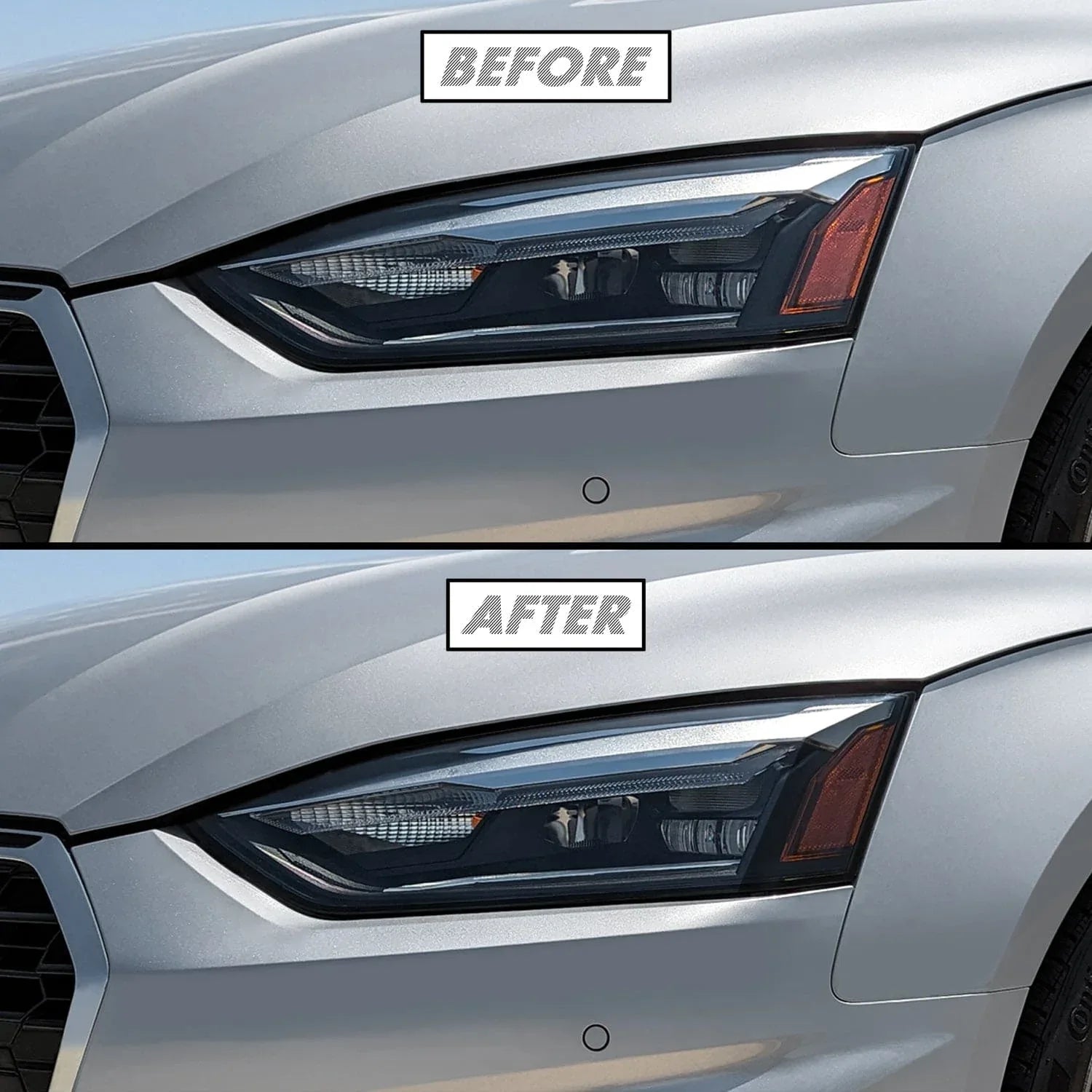 2020-2024 Audi A5 / S5 / RS5 | Headlight Side Marker PreCut Tint Overlays