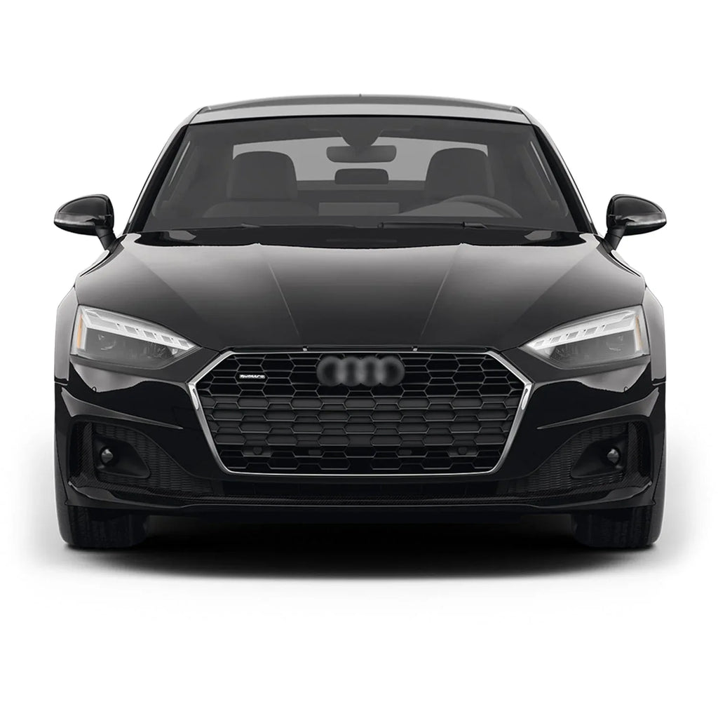 2020-2024 Audi A5 | Front Bumper Lower Lip Trim Chrome Delete PreCut Vinyl Wrap