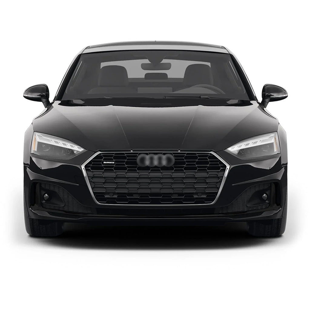 2020-2024 Audi A5 | Front Bumper Lower Lip Trim Chrome Delete PreCut Vinyl Wrap