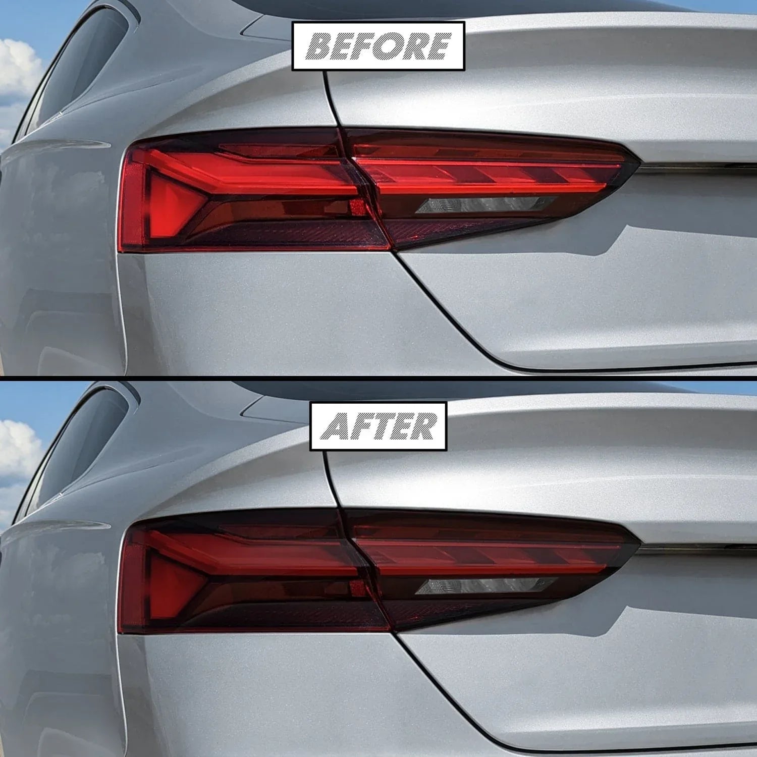 2020-2024 Audi A5 / S5 / RS5 | Tail Light Cutout PreCut Tint Overlays