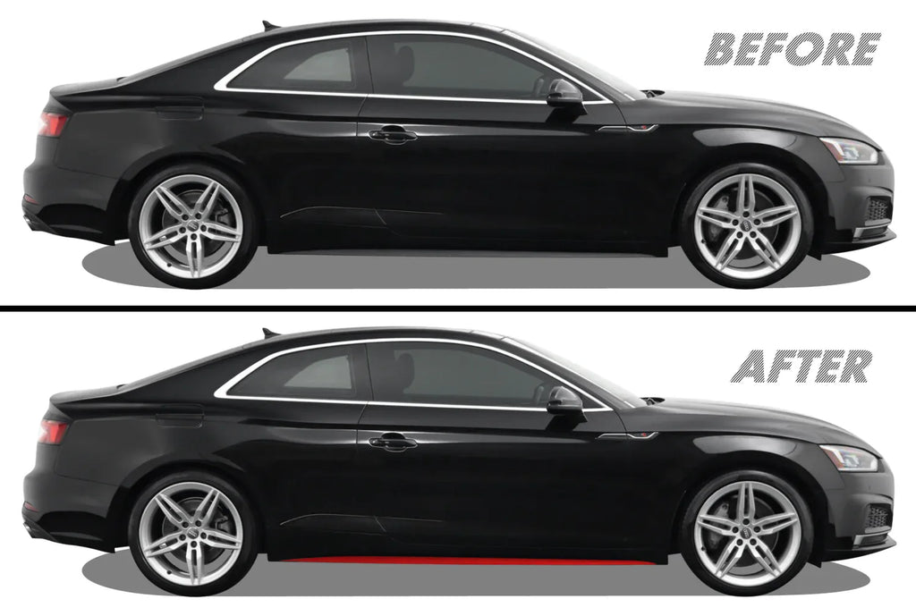 2018-2019 Audi A5 / S5 Coupe | Side Skirt PreCut Vinyl Wrap