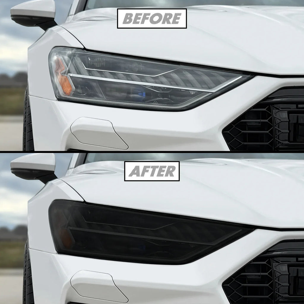 2019-2024 Audi A7 / S7 / RS7 | Headlight PreCut Tint Overlays