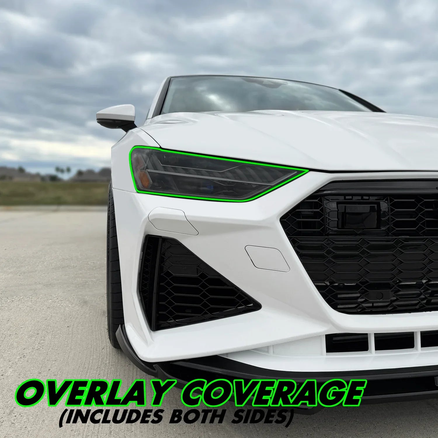 2019-2024 Audi A7 / S7 / RS7 | Headlight PreCut Tint Overlays