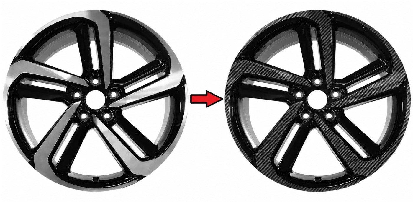 2018-2022 Honda Accord | 19" Sport Wheel Rim Chrome Delete PreCut Vinyl Wrap