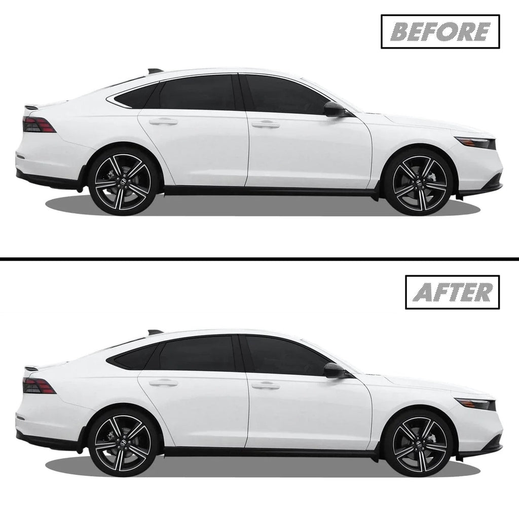2023-2026 Honda Accord | Window Trim Chrome Delete PreCut Vinyl Wrap
