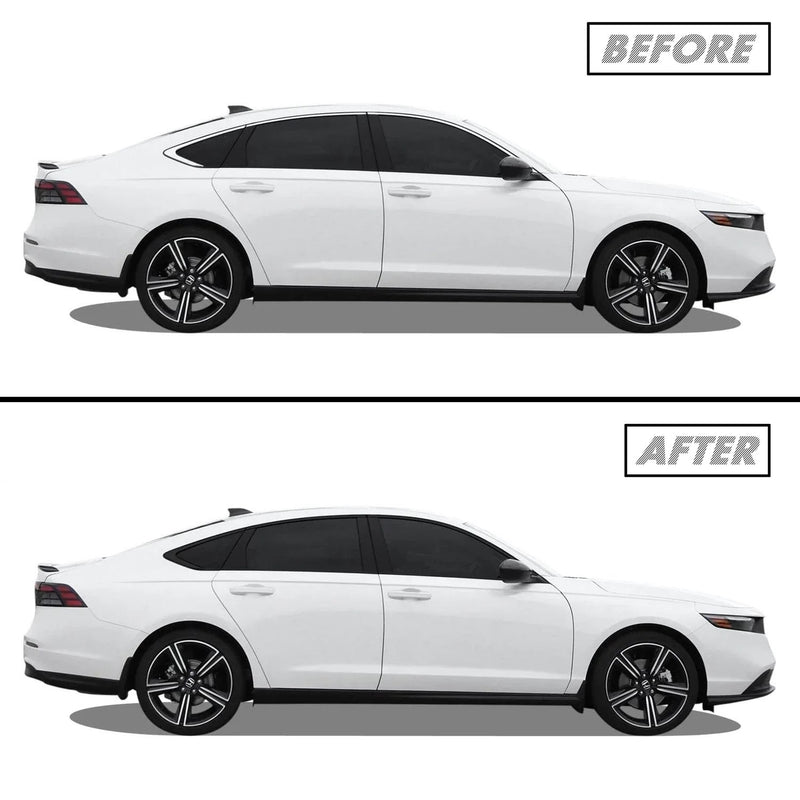 2023-2026 Honda Accord | Window Trim Chrome Delete PreCut Vinyl Wrap