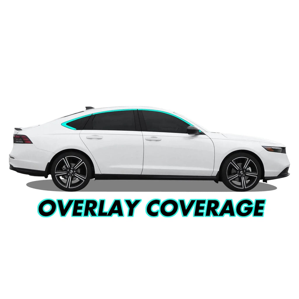 2023-2026 Honda Accord | Window Trim Chrome Delete PreCut Vinyl Wrap