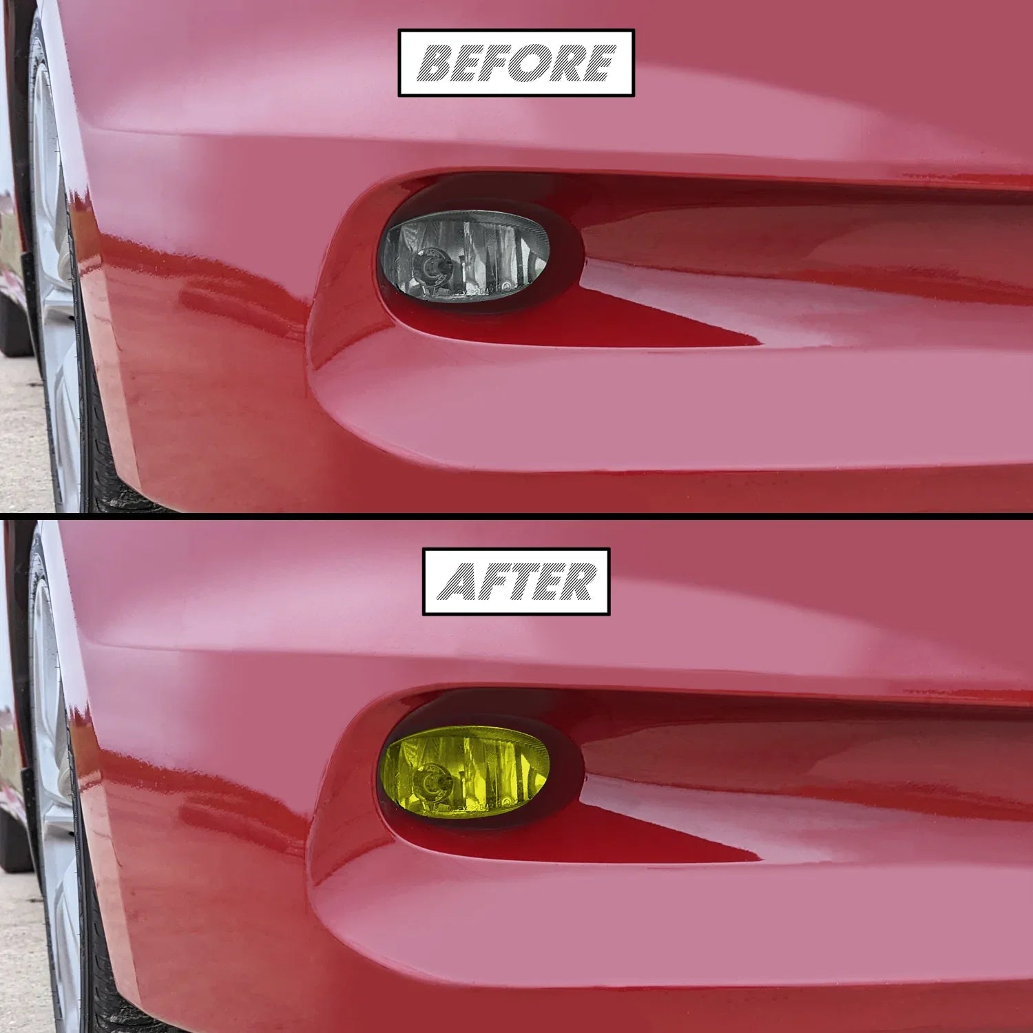 2008-2012 Honda Accord Coupe | Fog Light PreCut Tint Overlays