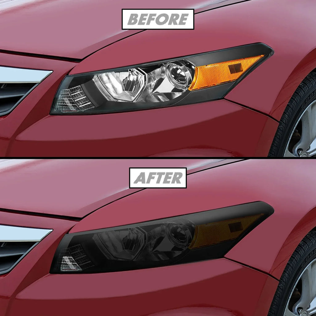 2008-2012 Honda Accord Coupe | Headlight PreCut Tint Overlays