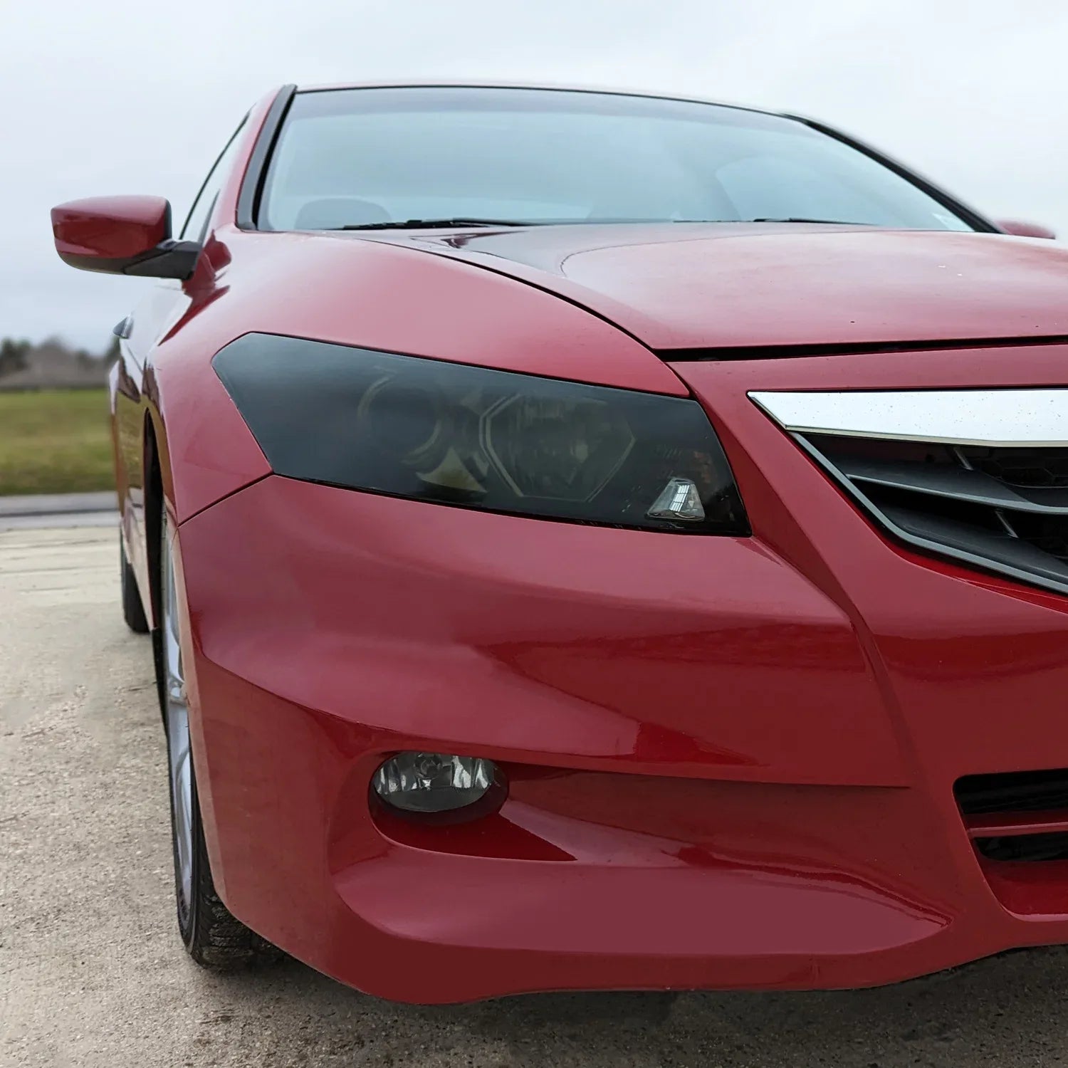 2008-2012 Honda Accord Coupe | Headlight PreCut Tint Overlays