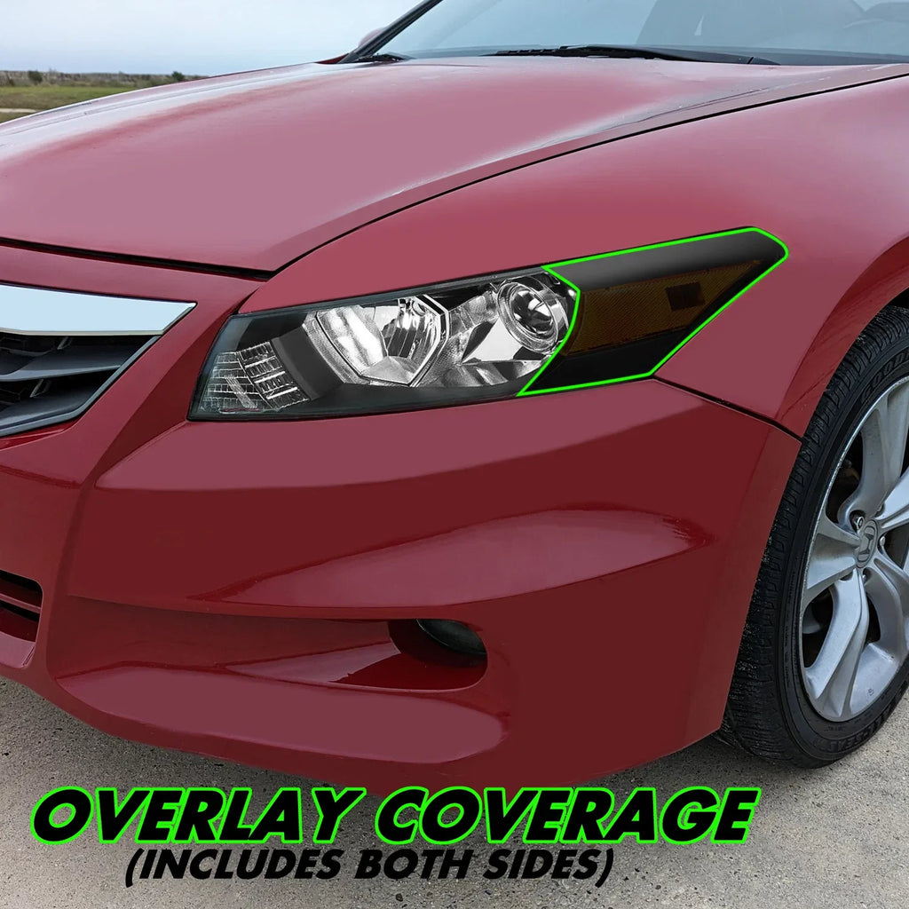 2008-2012 Honda Accord Coupe | Headlight Side Marker PreCut Tint Overlays