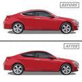 2008-2012 Honda Accord Coupe | Window Trim Chrome Delete PreCut Vinyl Wrap