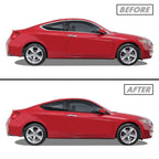 2008-2012 Honda Accord Coupe | Window Trim Chrome Delete PreCut Vinyl Wrap