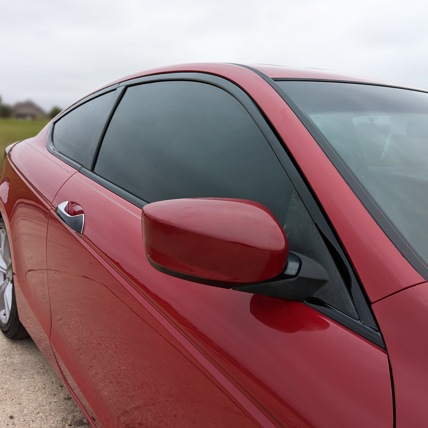 2008-2012 Honda Accord Coupe | Window Trim Chrome Delete PreCut Vinyl Wrap