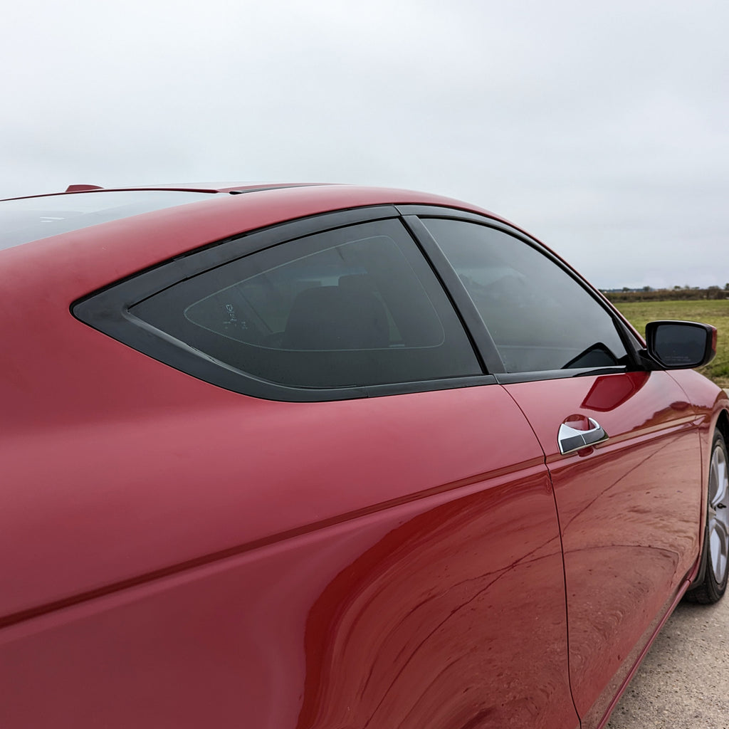 2008-2012 Honda Accord Coupe | Window Trim Chrome Delete PreCut Vinyl Wrap