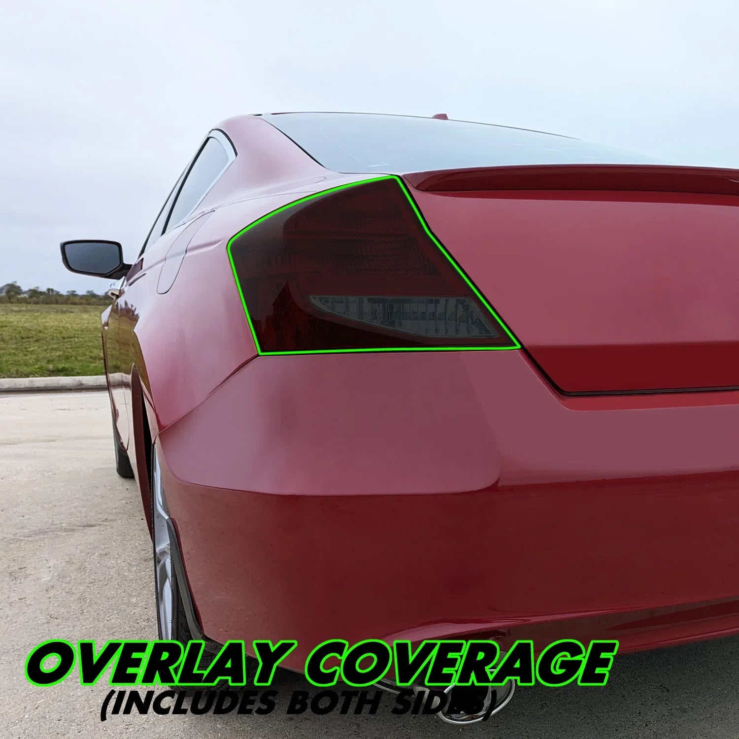 2011-2012 Honda Accord Coupe | Tail Light PreCut Tint Overlays