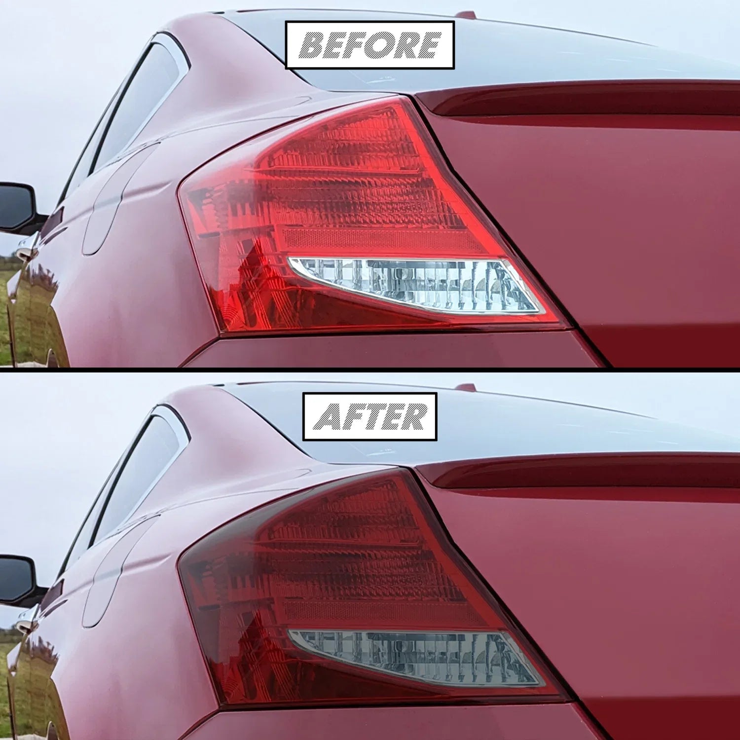 2011-2012 Honda Accord Coupe | Tail Light PreCut Tint Overlays