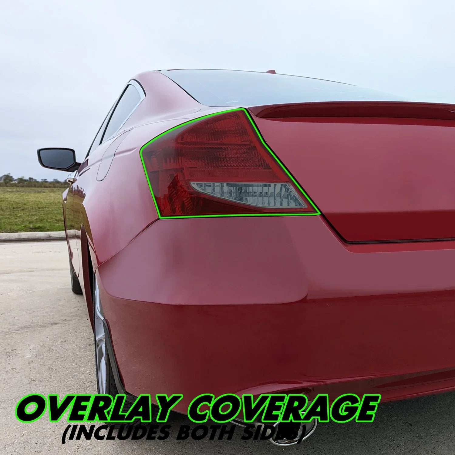 2011-2012 Honda Accord Coupe | Tail Light PreCut Tint Overlays
