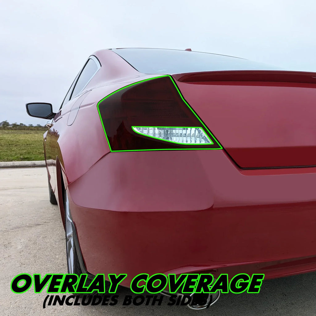 2011-2012 Honda Accord Coupe | Tail Light Cutout PreCut Tint Overlays