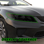 2013-2015 Honda Accord Coupe | Headlight PreCut Tint Overlays