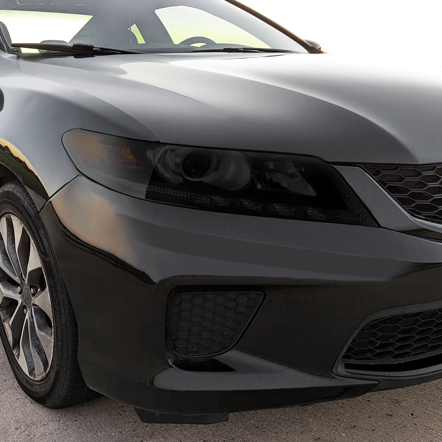 2013-2015 Honda Accord Coupe | Headlight PreCut Tint Overlays