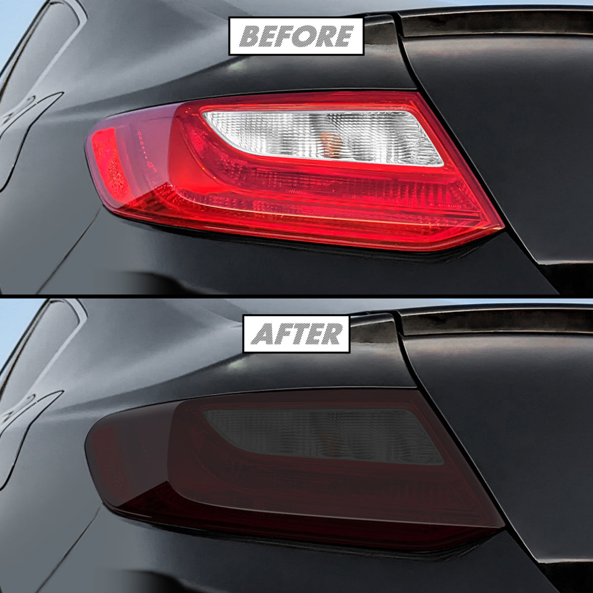 2013-2015 Honda Accord Coupe | Tail Light PreCut Tint Overlays