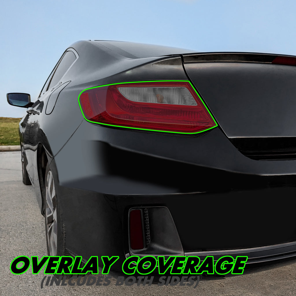 2013-2015 Honda Accord Coupe | Tail Light PreCut Tint Overlays