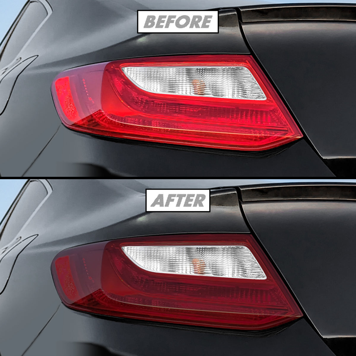 2013-2015 Honda Accord Coupe | Tail Light Cutout PreCut Tint Overlays