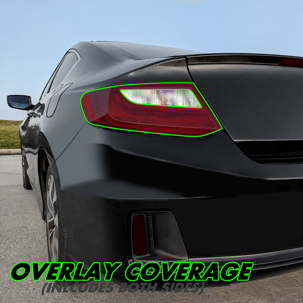 2013-2015 Honda Accord Coupe | Tail Light Cutout PreCut Tint Overlays