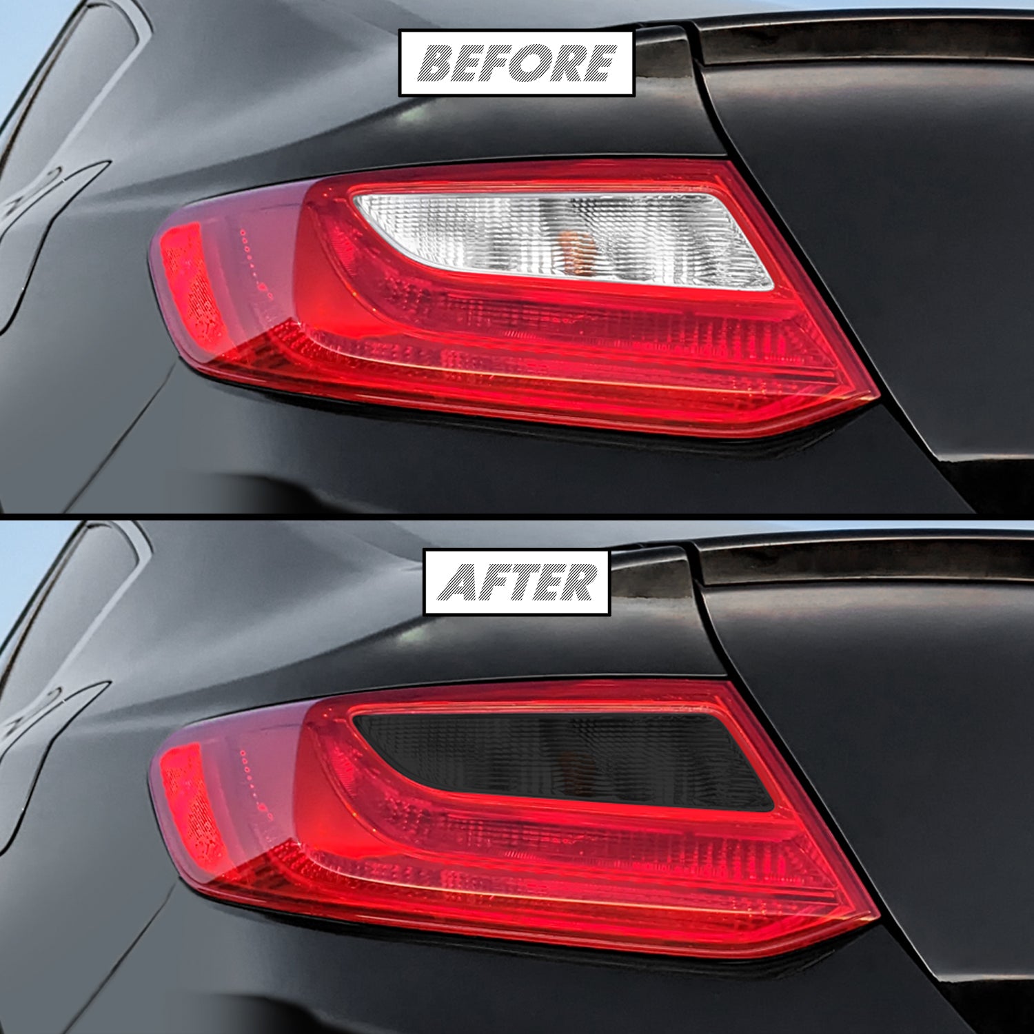 2013-2015 Honda Accord Coupe | Turn Signal & Reverse Light PreCut Tint Overlays