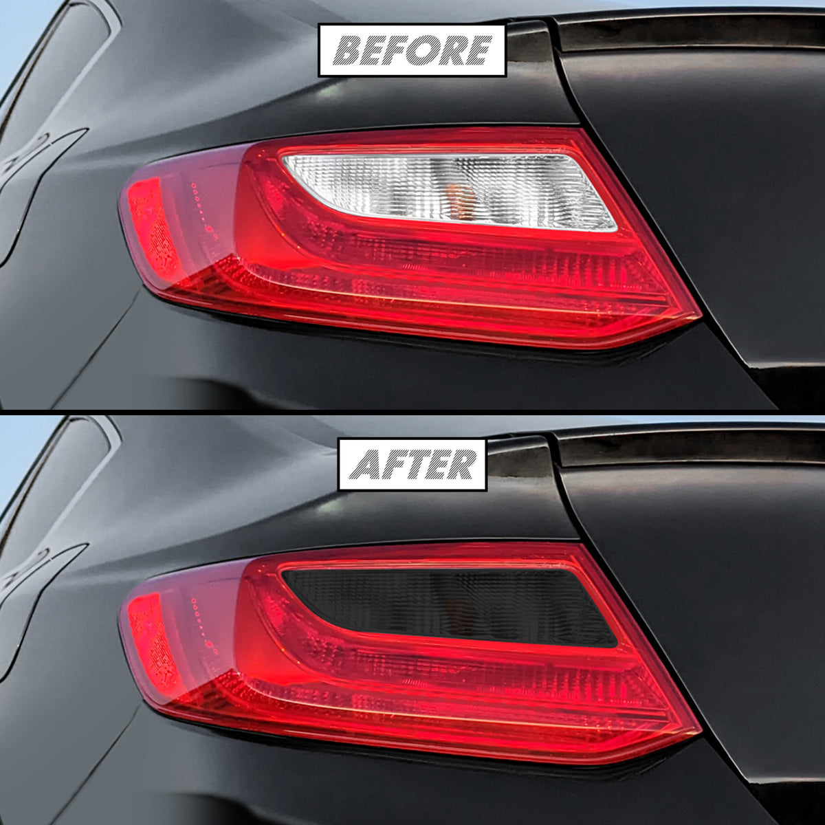 2016-2017 Honda Accord Coupe | Turn Signal & Reverse Light PreCut Tint Overlays