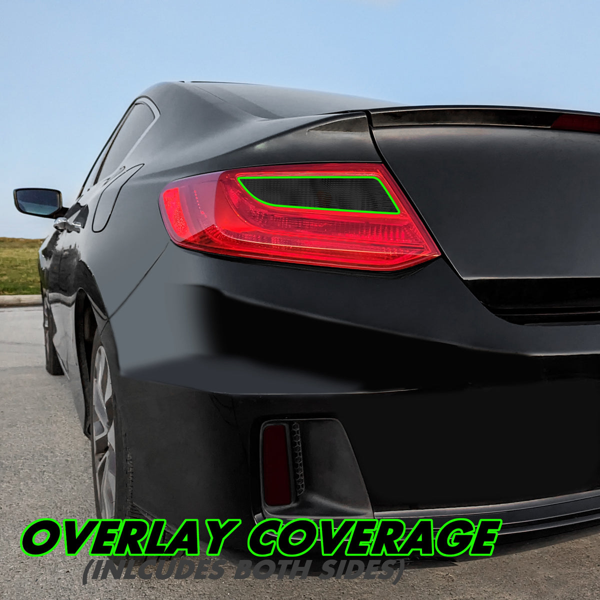 2013-2015 Honda Accord Coupe | Turn Signal & Reverse Light PreCut Tint Overlays