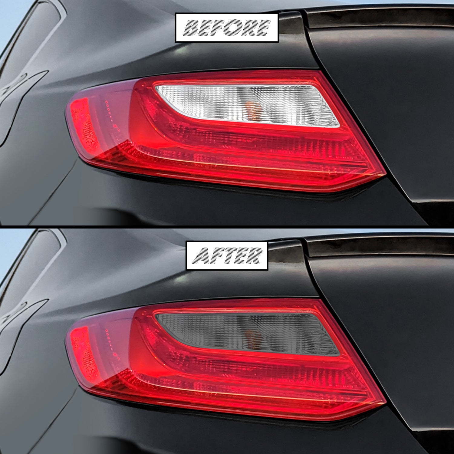 2013-2015 Honda Accord Coupe | Turn Signal & Reverse Light PreCut Tint Overlays