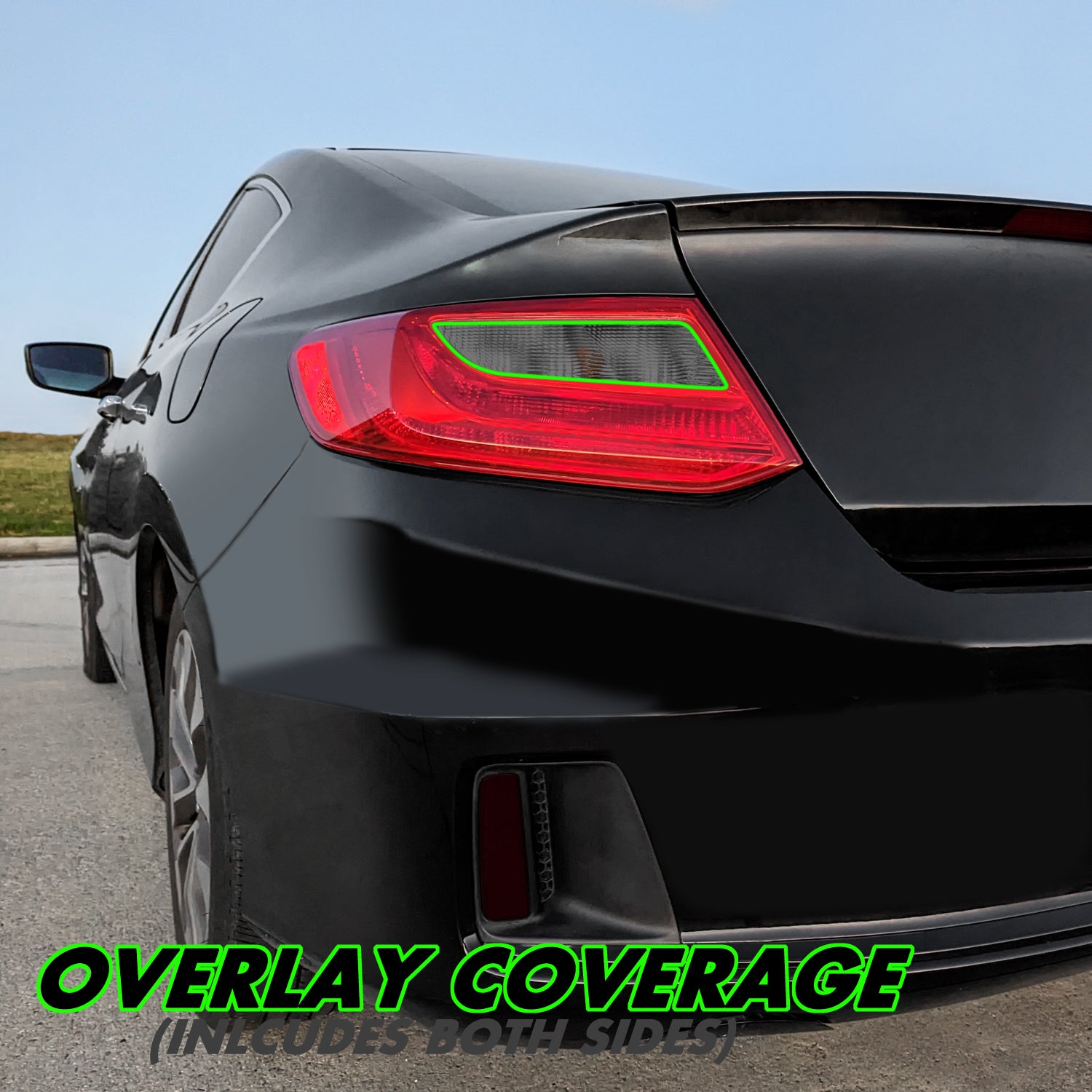 2016-2017 Honda Accord Coupe | Turn Signal & Reverse Light PreCut Tint Overlays