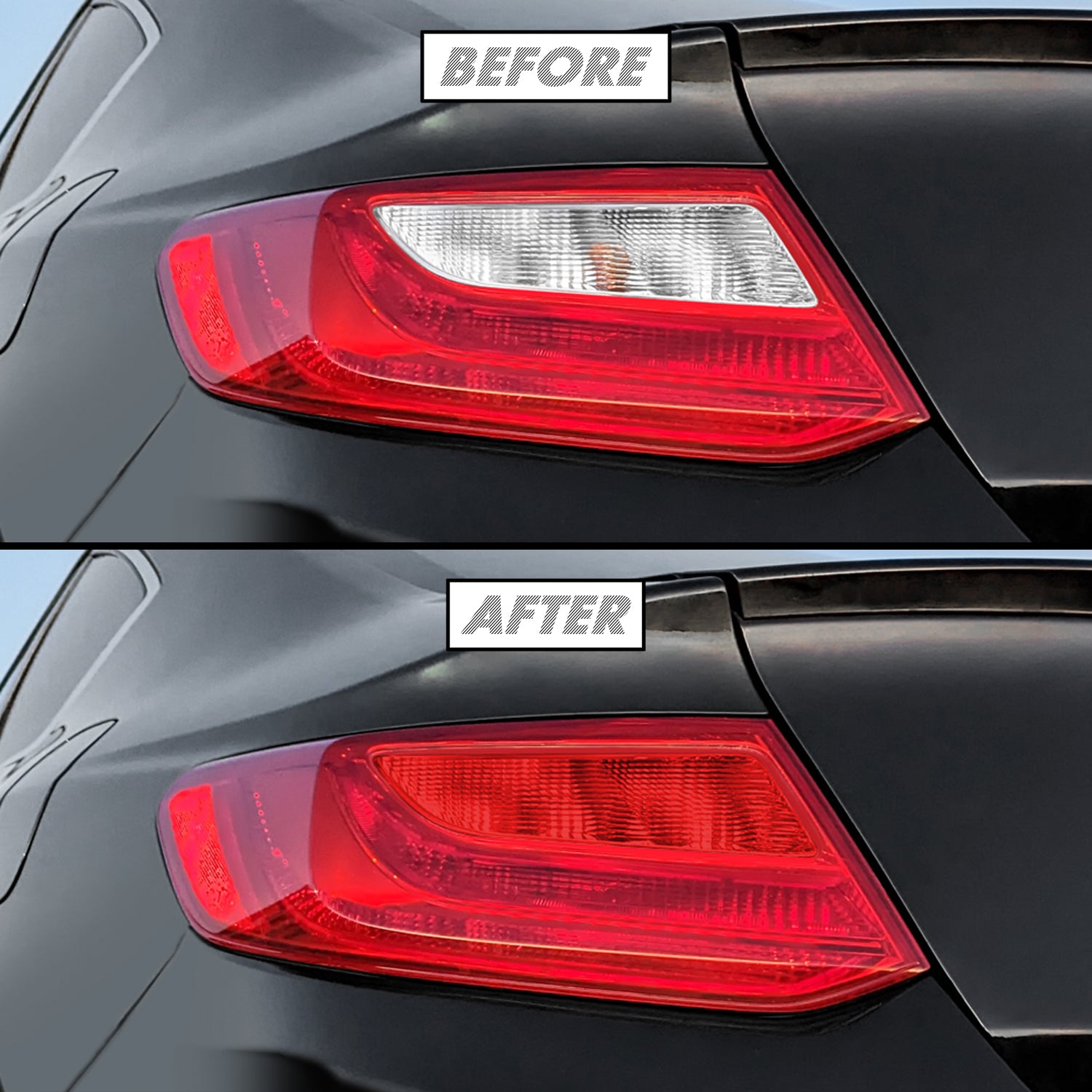 2013-2015 Honda Accord Coupe | Turn Signal & Reverse Light PreCut Tint Overlays