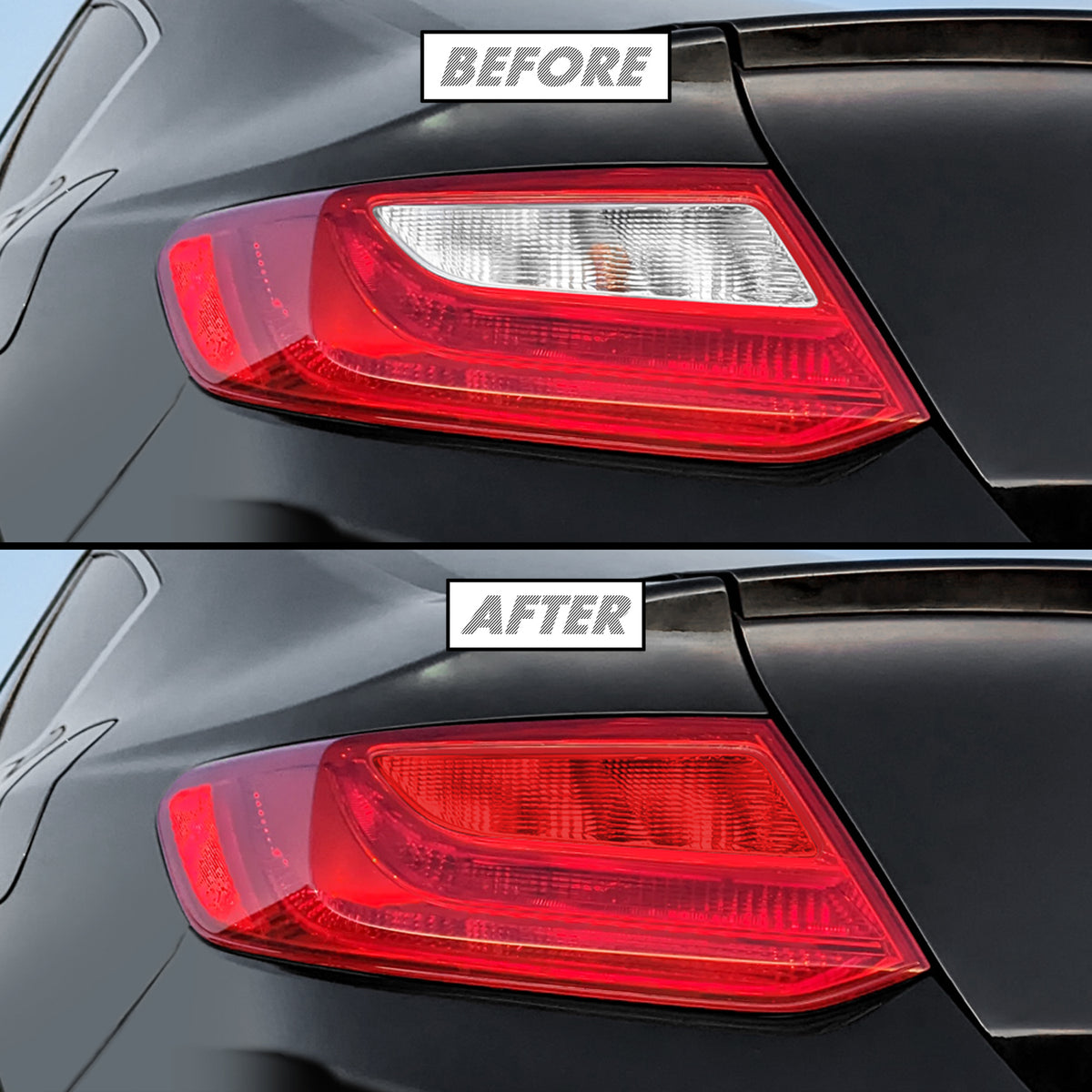 2016-2017 Honda Accord Coupe | Turn Signal & Reverse Light PreCut Tint Overlays