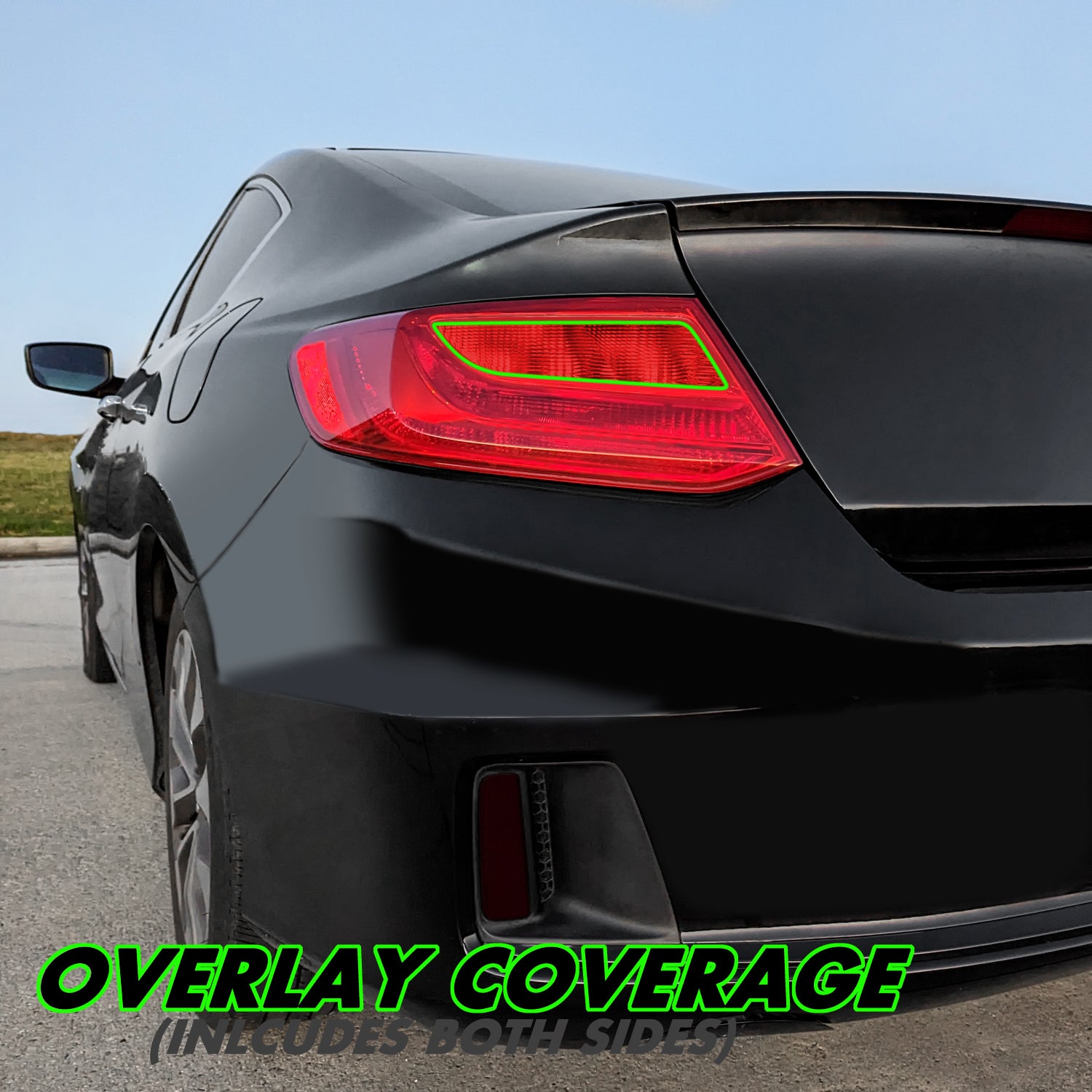 2016-2017 Honda Accord Coupe | Turn Signal & Reverse Light PreCut Tint Overlays