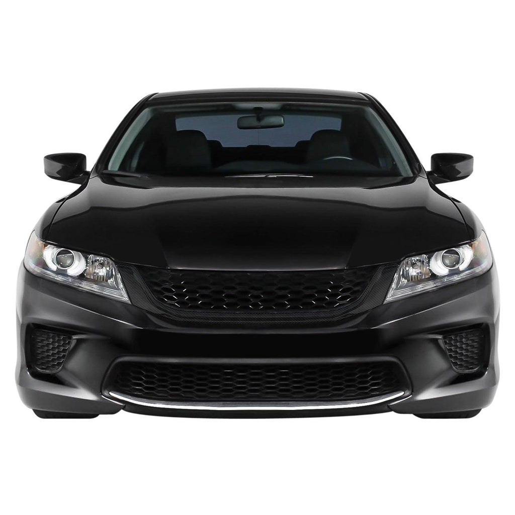 2013-2015 Honda Accord Coupe | Front Grill Trim Chrome Delete PreCut Vinyl Wrap