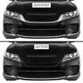 2013-2015 Honda Accord Coupe | Front Grill Trim Chrome Delete PreCut Vinyl Wrap