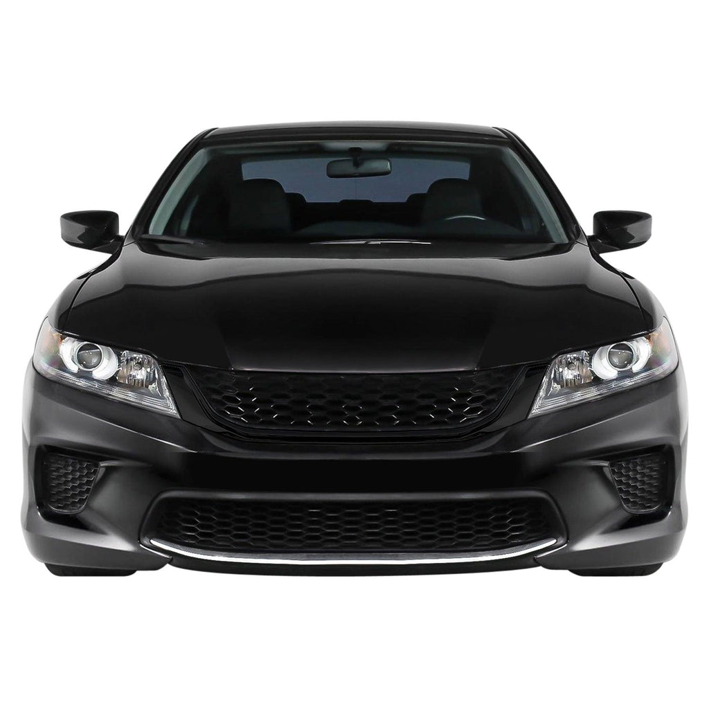 2013-2015 Honda Accord Coupe | Front Grill Trim Chrome Delete PreCut Vinyl Wrap
