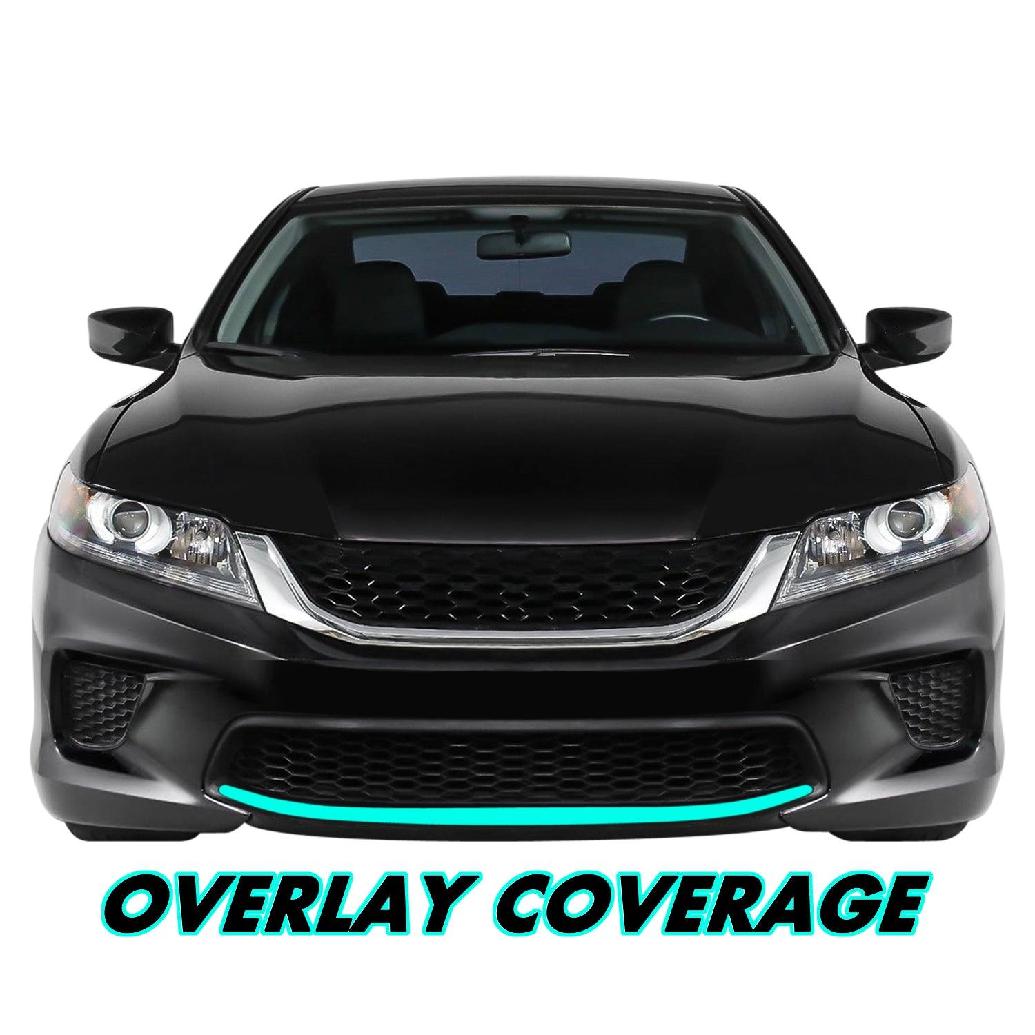 2013-2015 Honda Accord Coupe | Lower Lip Trim Chrome Delete PreCut Vinyl Wrap