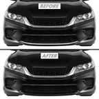 2013-2015 Honda Accord Coupe | Lower Lip Trim Chrome Delete PreCut Vinyl Wrap